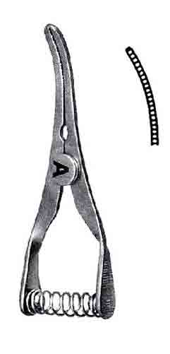 GLOVER TİTANYUM BULLDOG KLEMP VEIN MOD.3,5.0CM